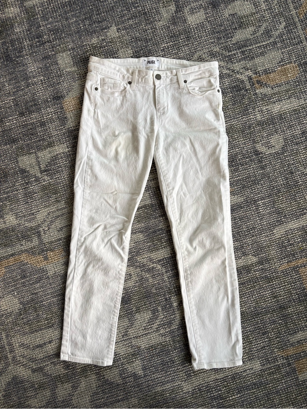PAIGE White Skinny Jeans